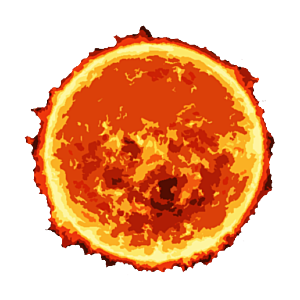 Sun illustration